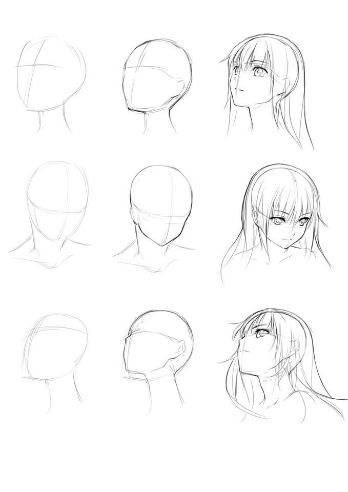 Featured image of post Anime Face Reference Drawing Female