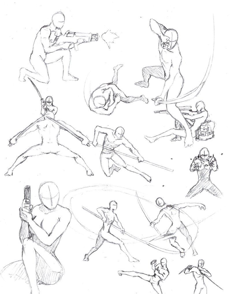 Featured image of post Anime Fighting Poses Drawing