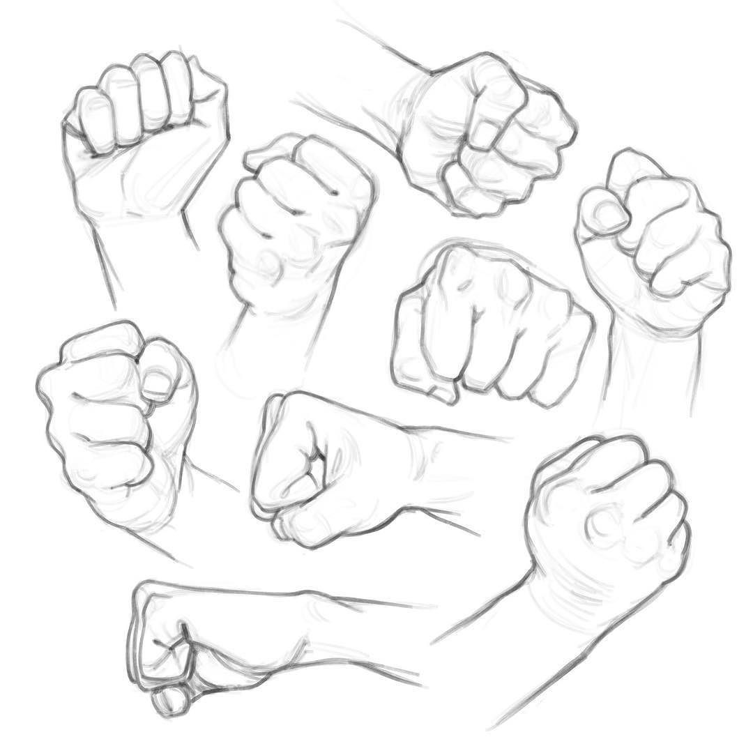 Featured image of post Anime Hand Reference Fist