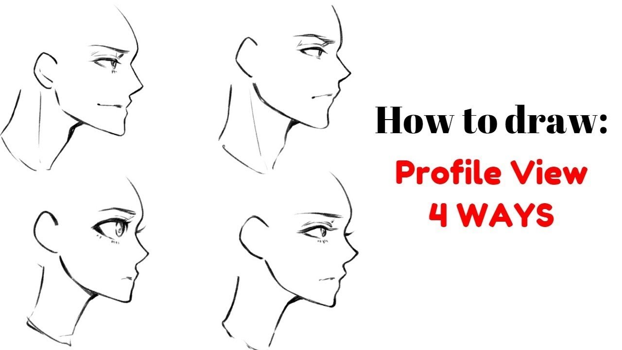 Featured image of post Anime Profile Face Drawing