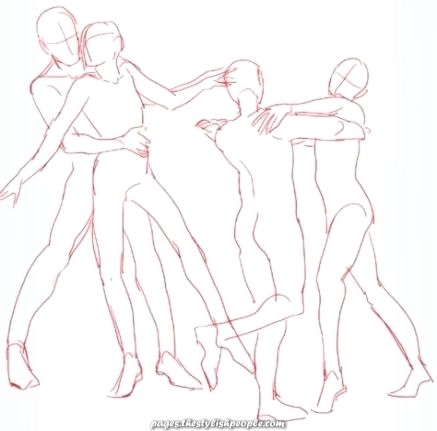 Featured image of post Drawing Poses Couple Dancing