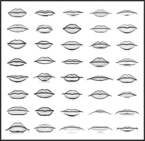 Featured image of post Female Lips Reference Drawing
