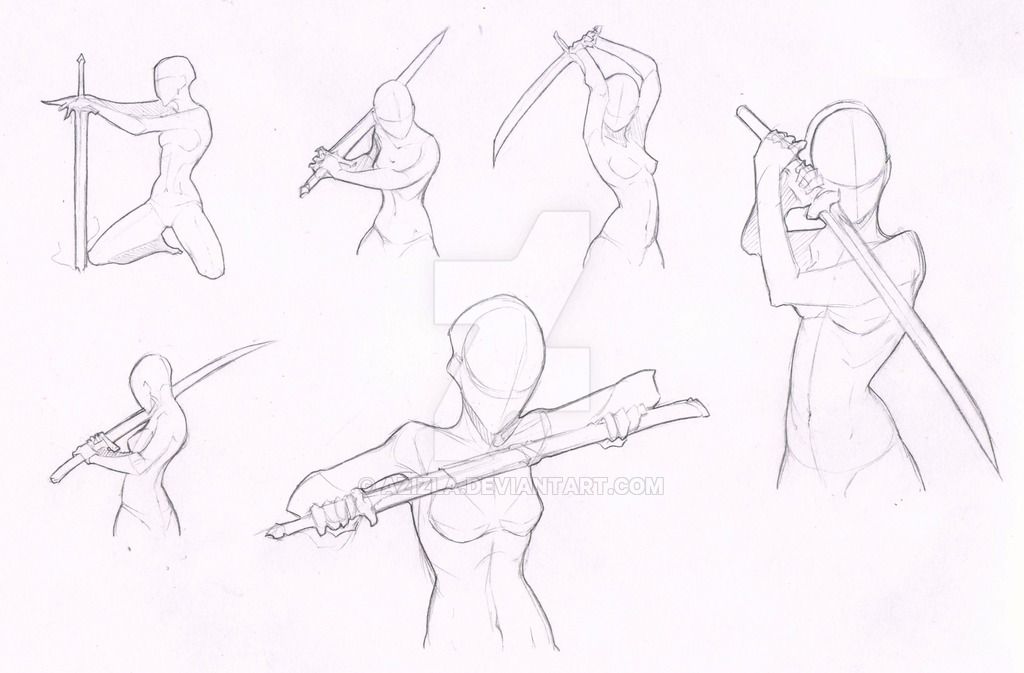 Featured image of post Female Sword Poses Drawing Reference