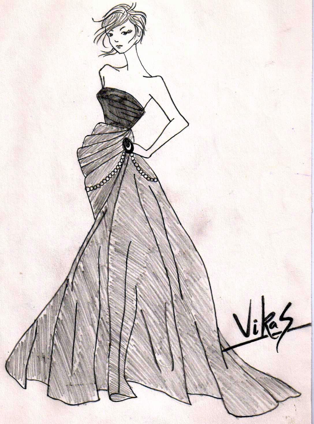 Featured image of post Flowy Dress Reference Drawing