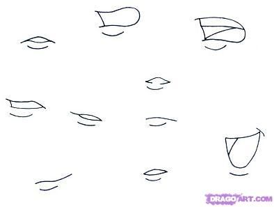 Featured image of post How To Draw Anime Lips Female Step By Step