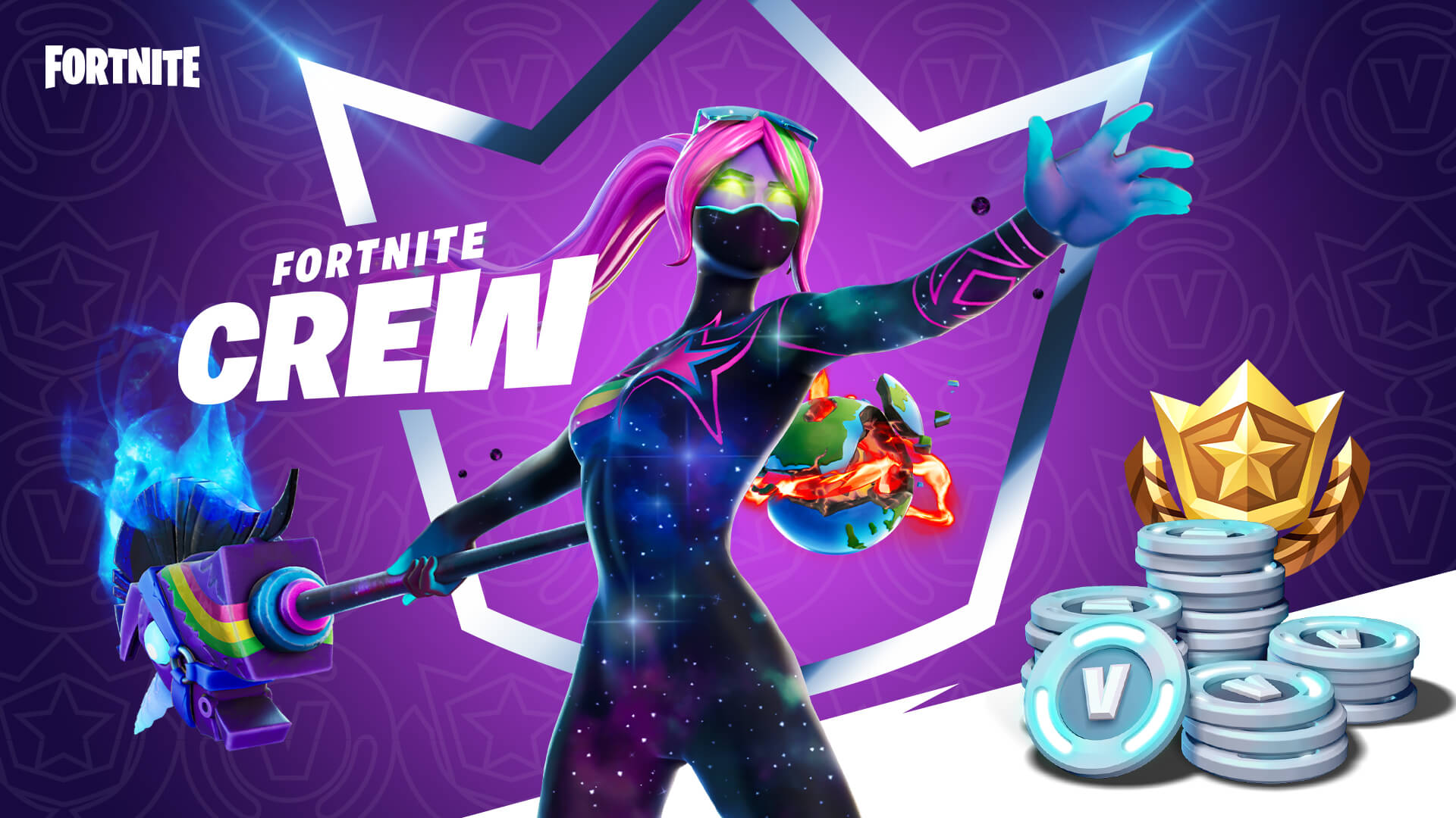 Featured image of post Iv Fortnite Crew Wallpaper