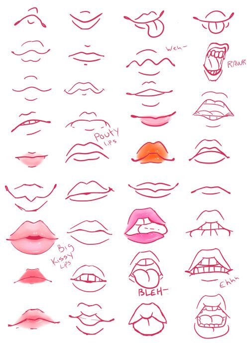 Featured image of post Lip Reference Drawing