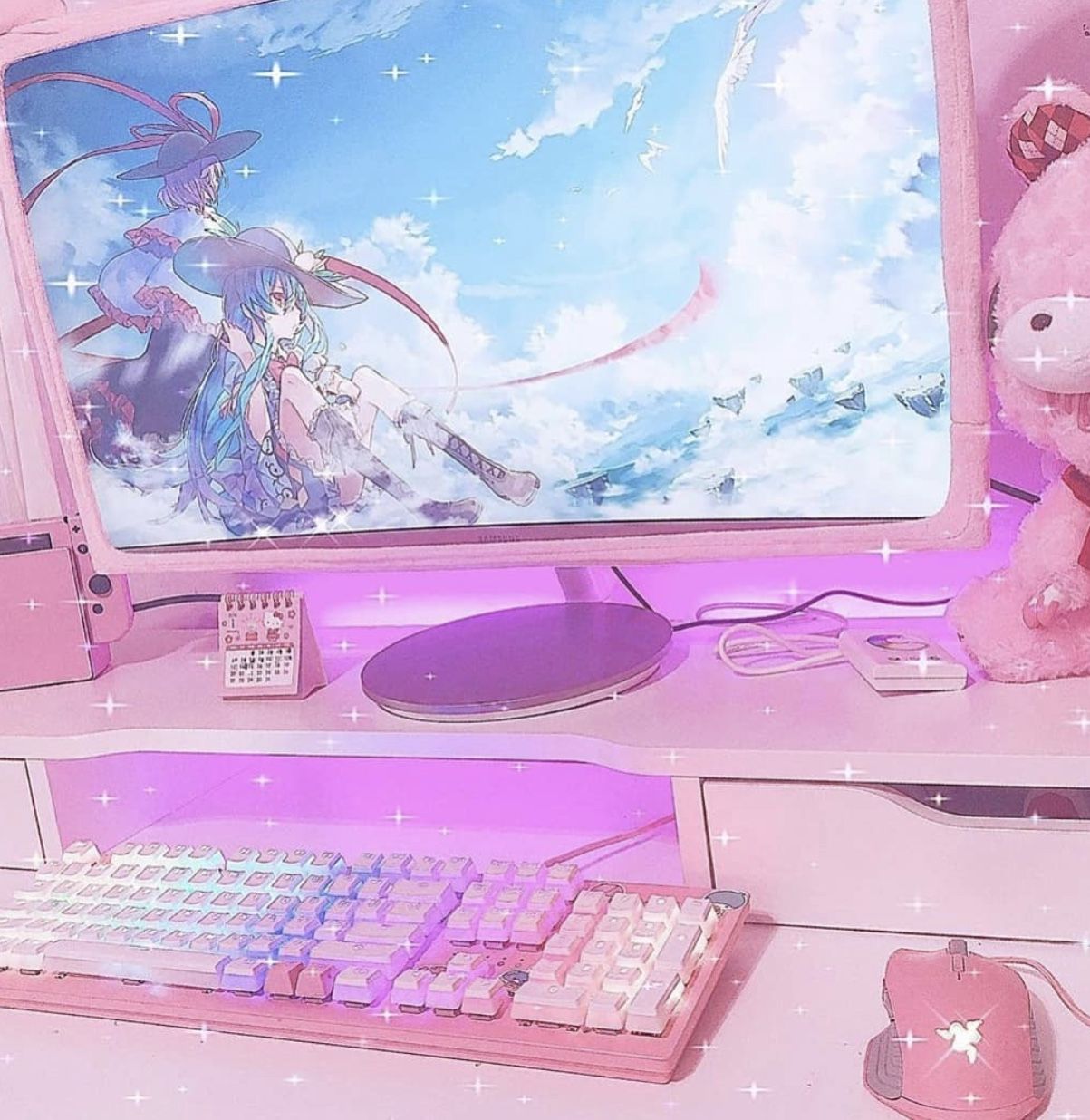 Featured image of post Pink Anime Pc Setup