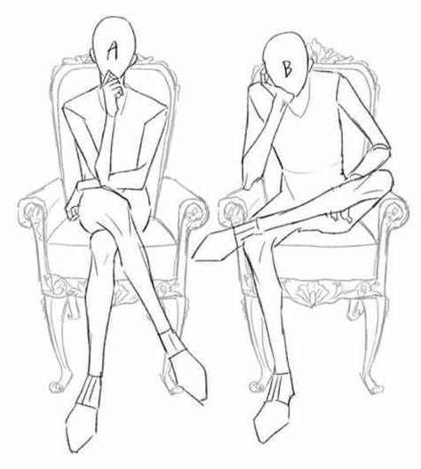 Featured image of post Pose Reference Sitting In Chair